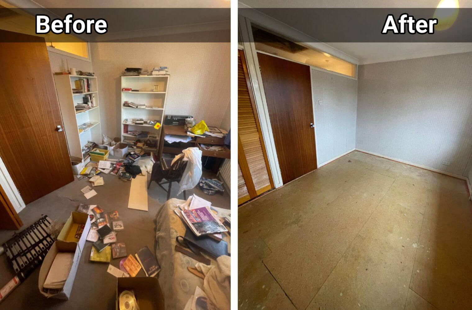 Clearance Before and After of Study